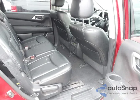 2017 Nissan Pathfinder Sl z USA, uszkodzony, nr VIN 5N1DR2MN4HC694352